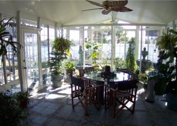 Sunrooms Gable style with shingles and colonial style windows