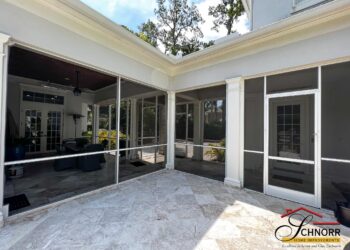 Screen Walls in an Existing Lanai