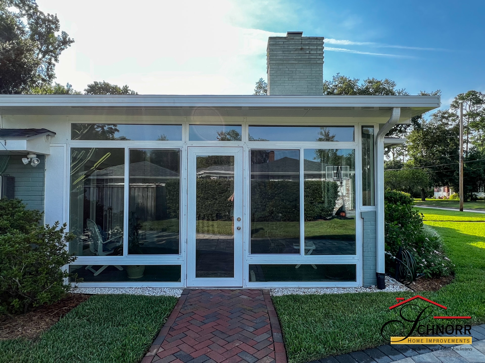 Custom Glass Enclosure Jacksonville FL | Schnorr Home Improvements Custom glass enclosure Jacksonville FL