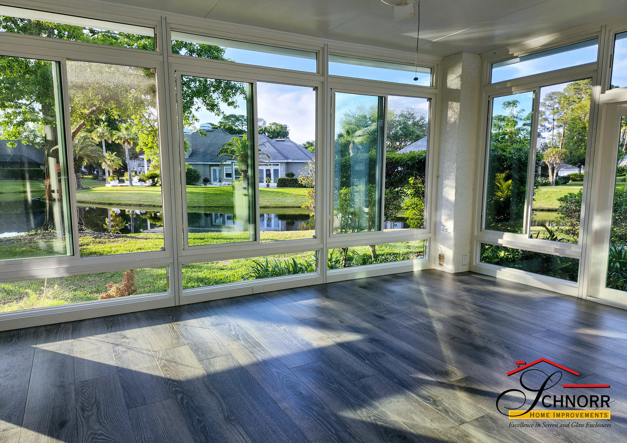 glass-enclosures-in-jacksonville-fl Custom glass enclosure installed at a Jacksonville, FL residence.