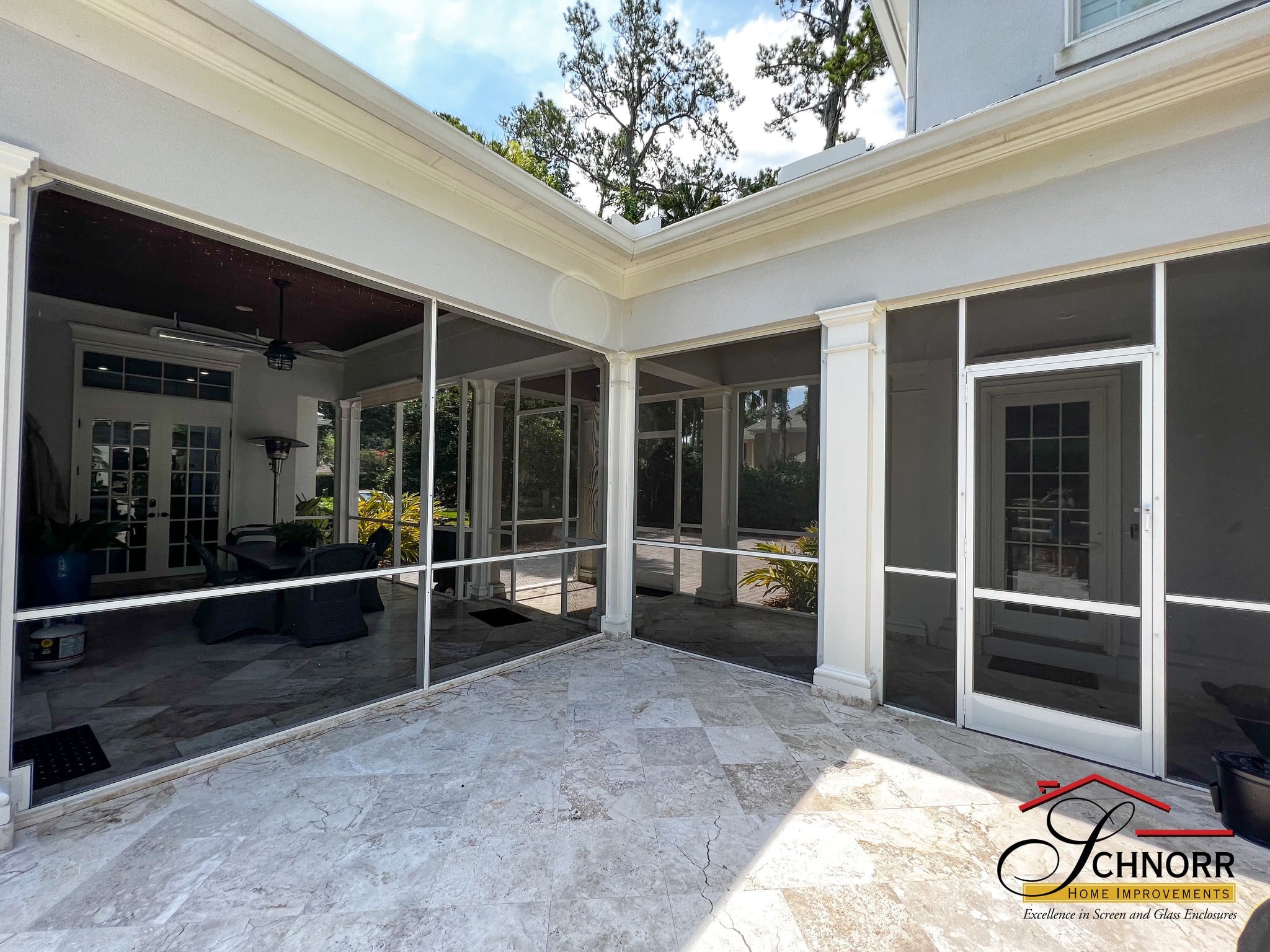 Lanai Screen Enclosure Jacksonville FL Custom lanai screen enclosure on a Jacksonville FL home