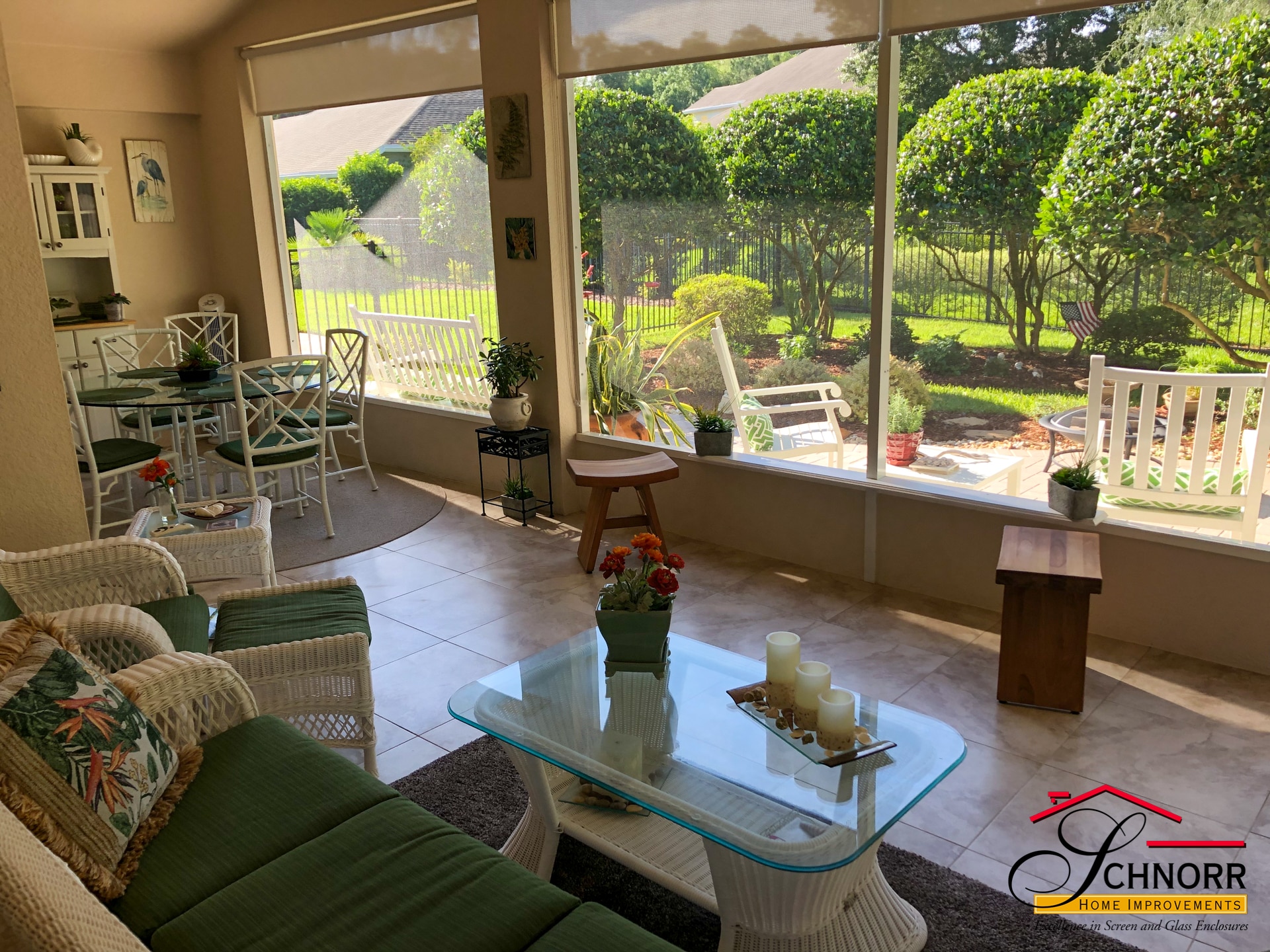 Custom lanai enclosures Jacksonville FL