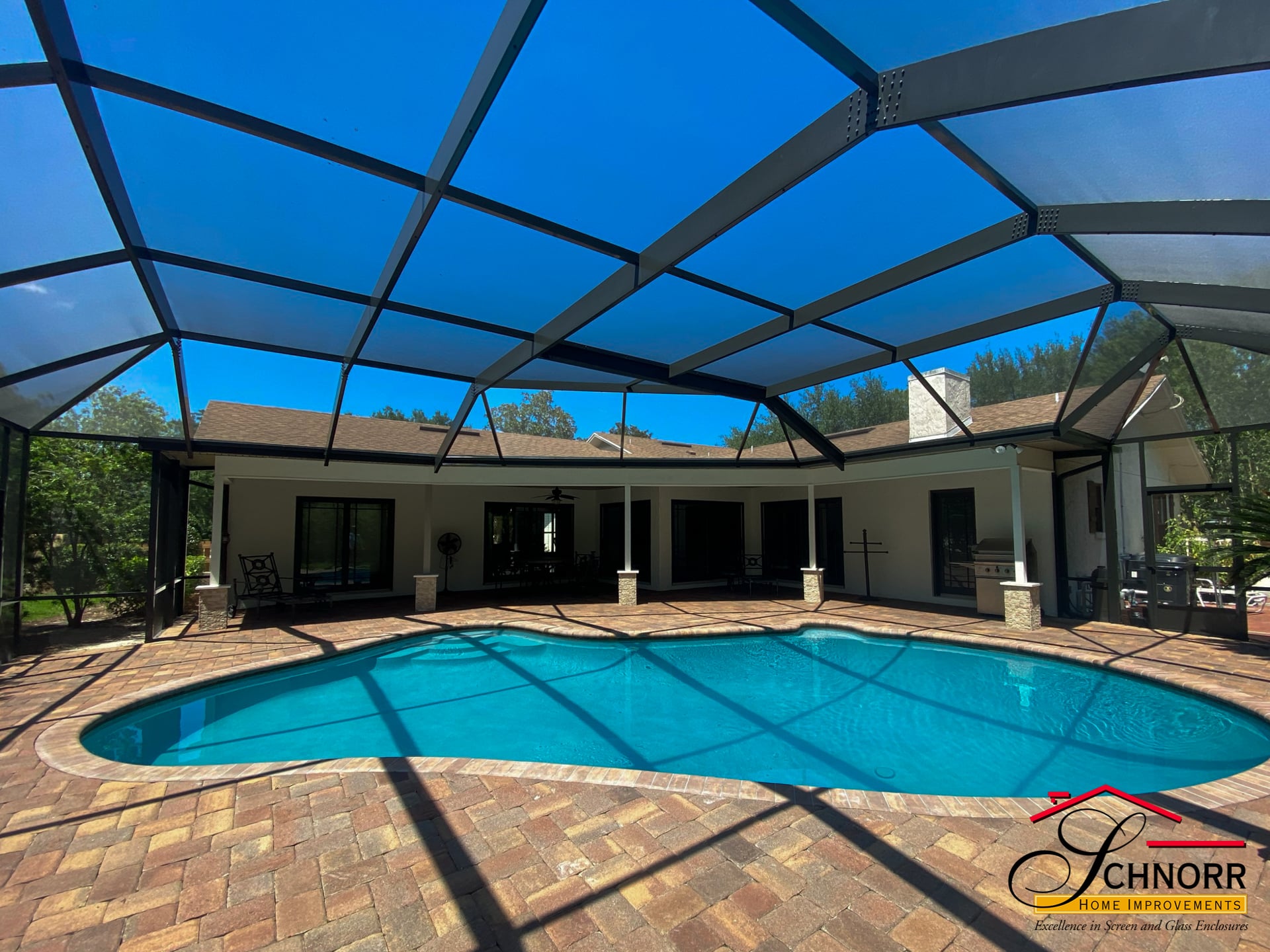 Pool enclosures Jacksonville FL by Schnorr Home Improvements