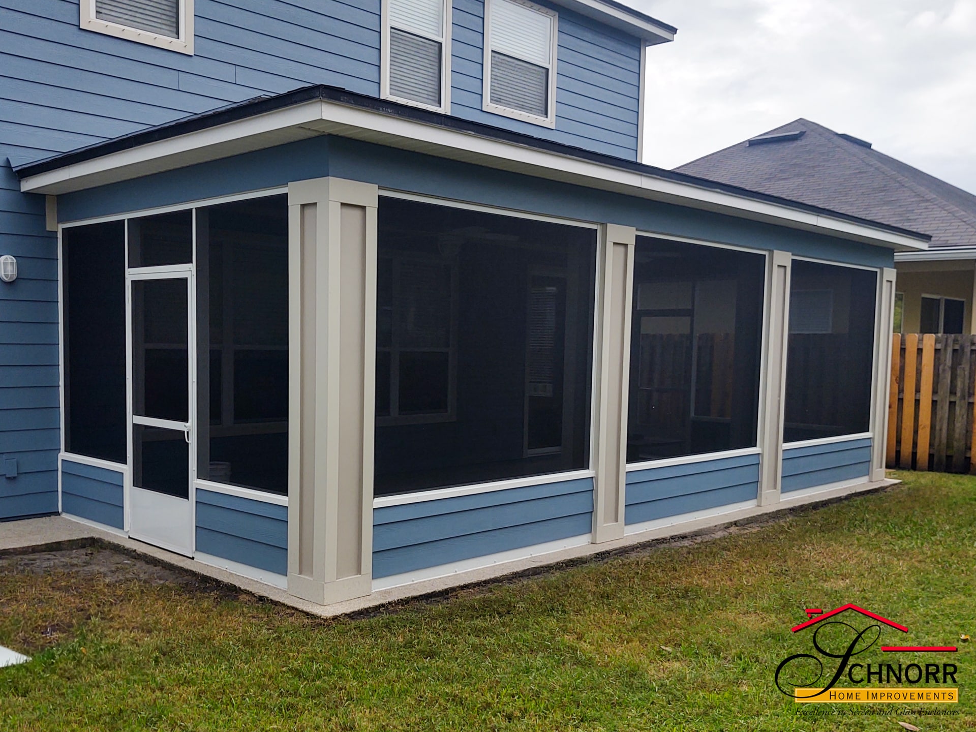 Screen repair service in Nocatee FL by Schnorr Home Improvements