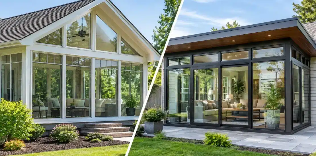 Gable Versus Studio Sunrooms: Which Fits?