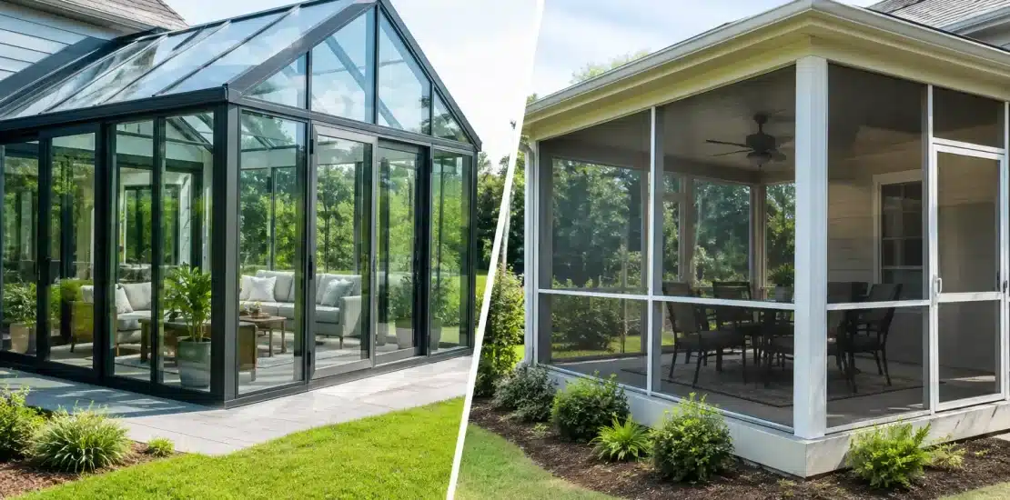 Glass Room Versus Screen Room: Which Fits?